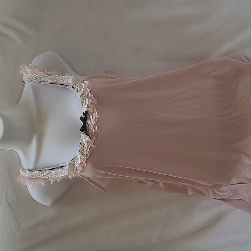 Jacob Pink Lace Trim Camisole